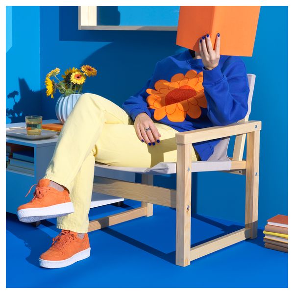 Отрез ткани, оранжевый, 150x300 см IKEA SANDETERNELL 505.562.52 - фото 4