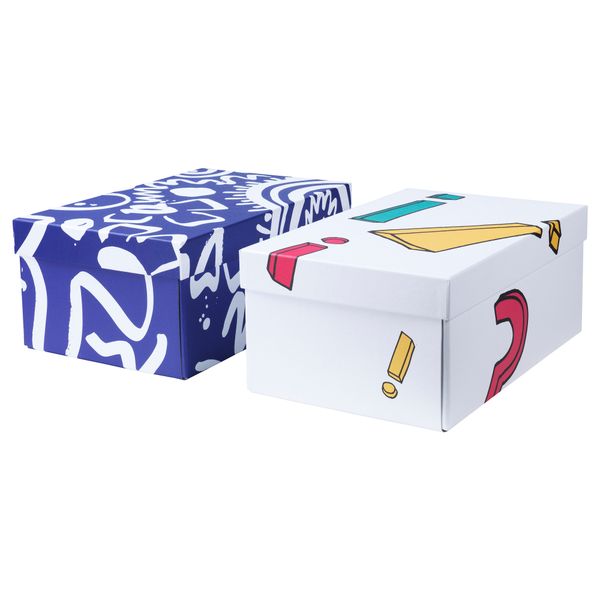 Коробка с крышкой СПРИДД, различные орнаменты (28x43x18 см) - фото 2