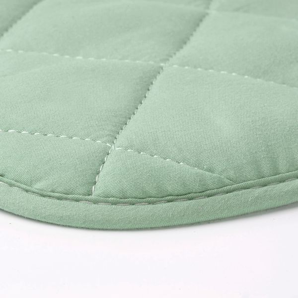 Подушка на стул, зеленый 38/35x38x2 см IKEA SITTA СИТА 304.908.94 - схема-чертеж с размерами