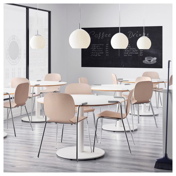 Легкое кресло СВЕН-БЕРТИЛЬ, береза, Дитмар хромированный - фото 5