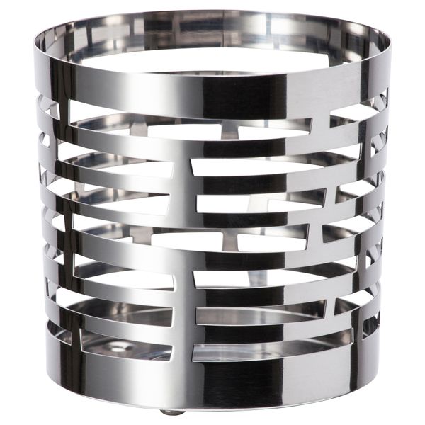 Украшение для свечи в стеклянном стакане ВАККЕРТ, в полоску (8 см) - фото 1