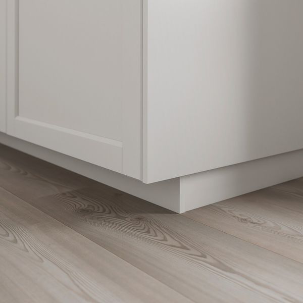 Цоколь, светло-серый 220x8 см IKEA LERHYTTAN ЛЕРХЮТТАН 204.825.35 - фото 3