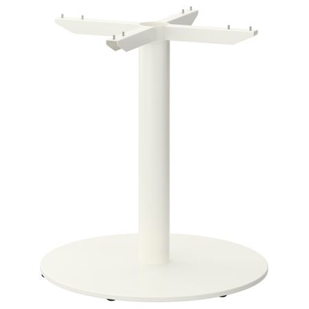 Подстолье БИЛЬСТА, круглой формы белый (72 см)