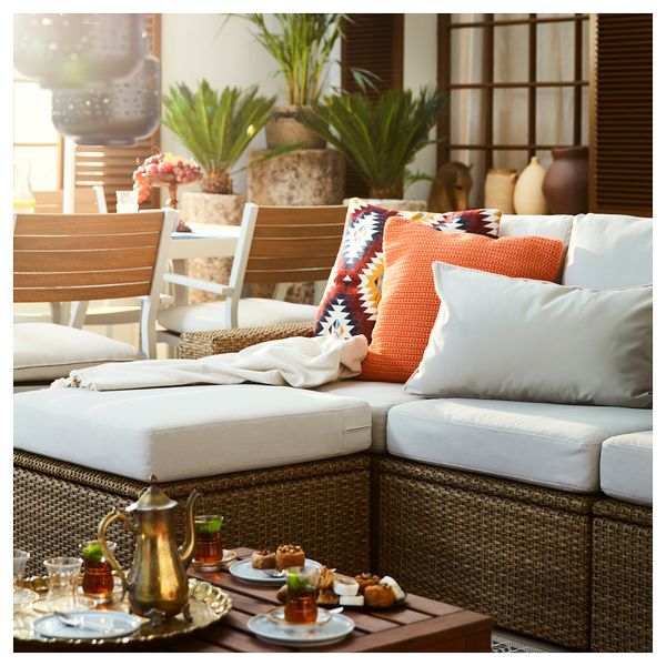 3-местный модульный диван, садовый, 223x144x88 cm IKEA SOLLERÖN СОЛЛЕРОН 192.526.82 - фото 4