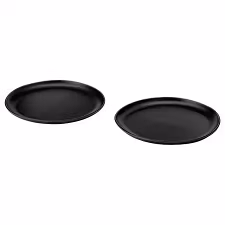 STOCKHOLM 2025 СТОКГОЛЬМ 2025 Тарелка - чёрный 26 см