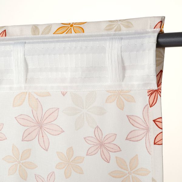 Гардины, 2 шт., цветок 145x300 см IKEA SKÄRMMAL СКЭРММАЛ 505.219.03 - фото 3