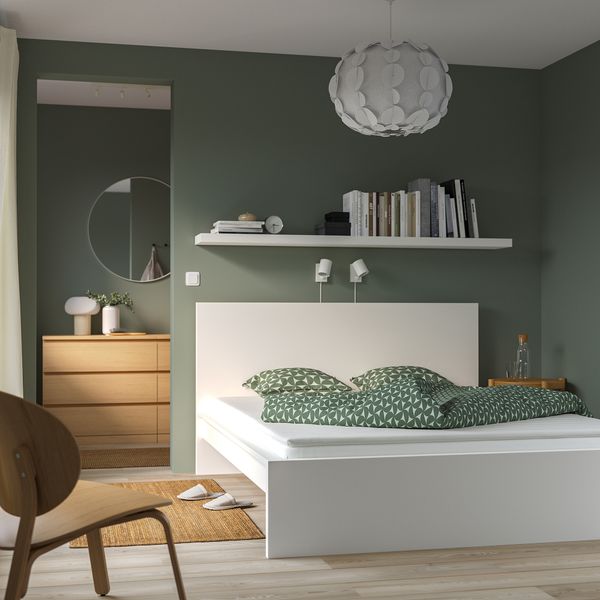 Матрас и тонкий матрас IKEA VESTERÖY 695.722.14 - схема-чертеж с размерами