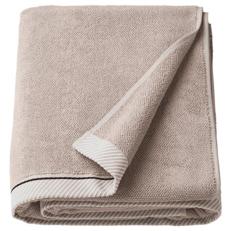 Простыня банная, темно-бежевый 100x150 см IKEA VIKFJÄRD ВИКФЬЕРД 304.784.15