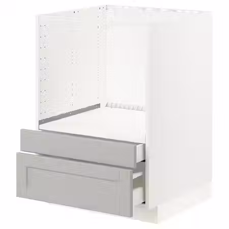 METOD / MAXIMERA Напольн шк д/комб СВЧ/ящики