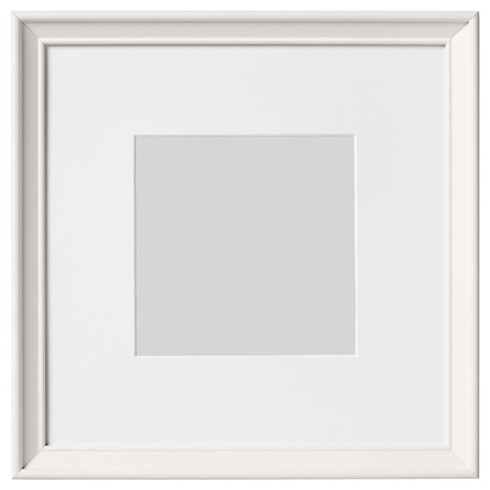 Рама, белый 23x23 см IKEA KNOPPÄNG КНОППЭНГ 404.296.60 - фото 1