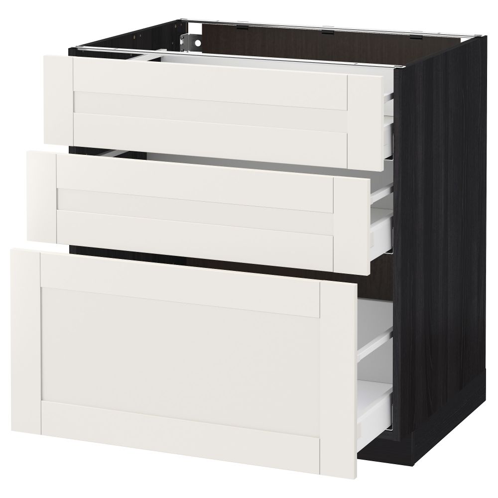 IKEA, вид спереди - схема-чертеж с размерами