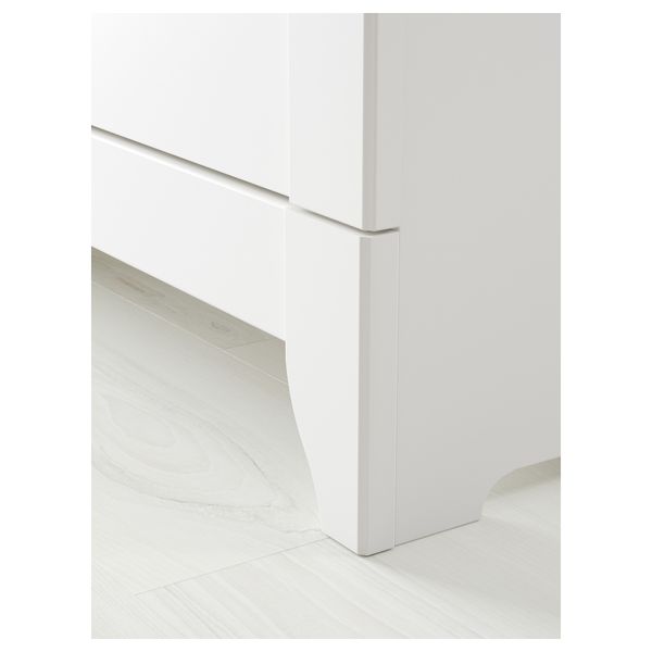 Шкаф платяной ХЕНСВИК, белый (75x174 см) - фото 4