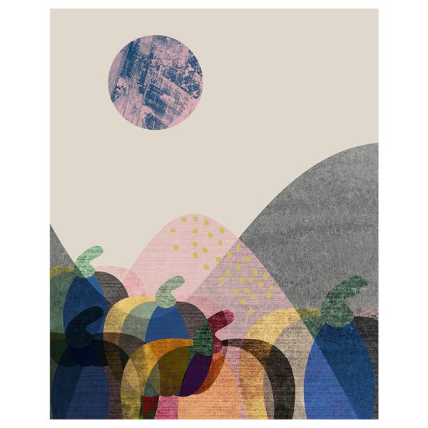 Картина, Тыквы 40x50 см IKEA ПЬЕТТЕРИД 304.794.91 - схема-чертеж с размерами