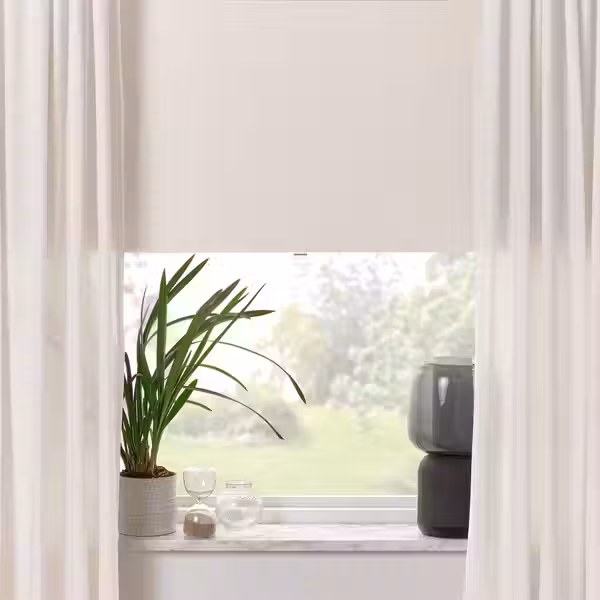 FÖNSTERBLAD Рулонная штора, блокирующая свет - бежевый 100x155 см - фото 5