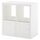 Стеллаж с дверцами, глянцевый, белый 77x77 см IKEA KALLAX КАЛЛАКС 492.782.80