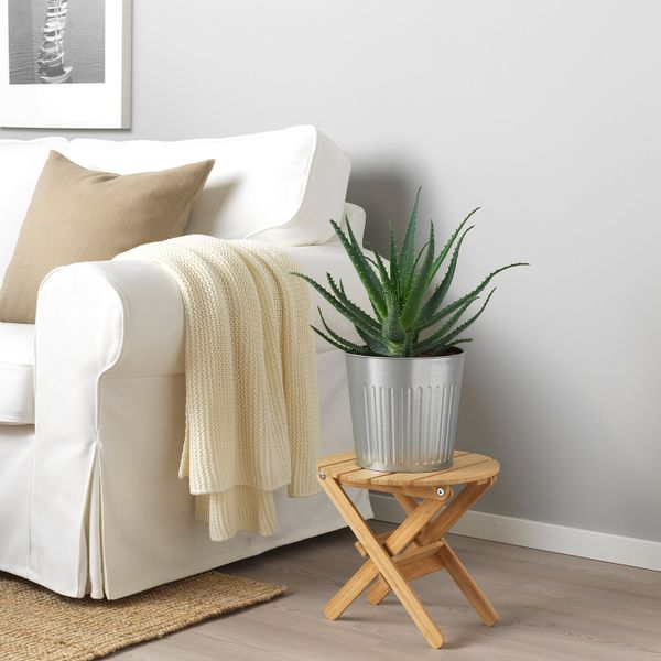 Кашпо, для дома, улицы оцинковка 19 см IKEA ЦИТРОНМЕЛИСС 304.644.99 - фото 2