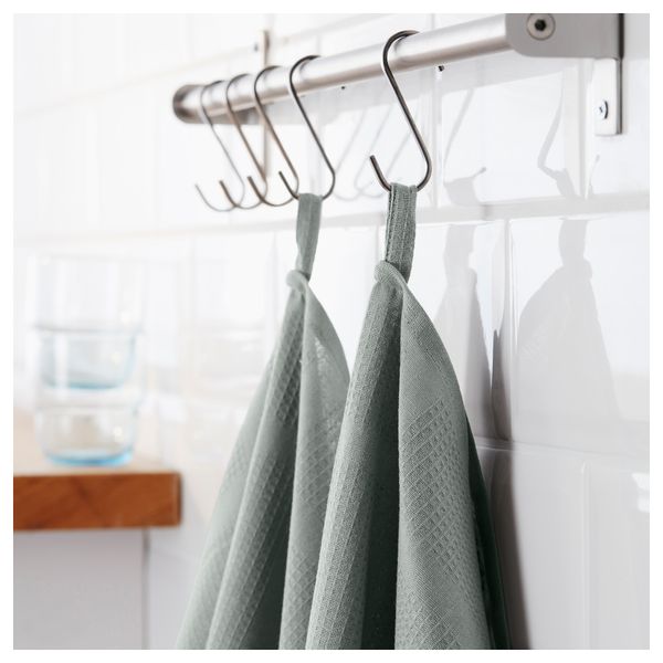 Полотенце кухонное ИРИС, серый (50x70 см) - фото 3