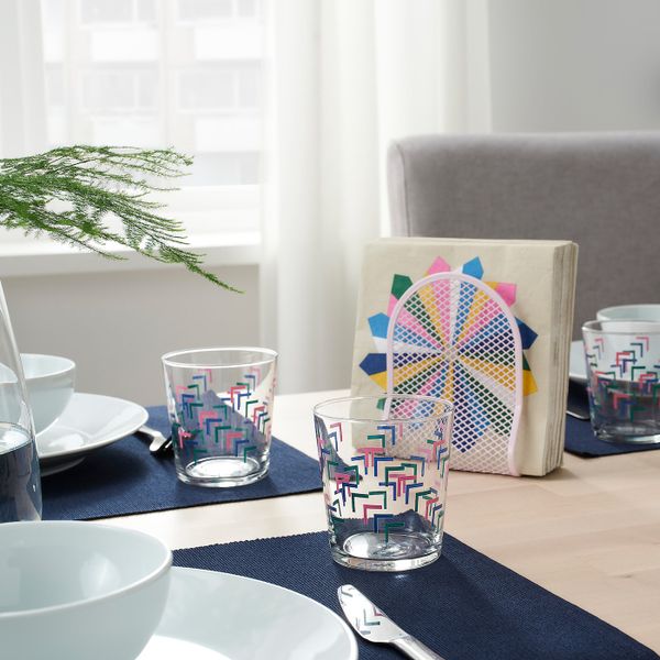 Салфетка бумажная, разные цвета 33x33 см IKEA ЭМНГОД 304.633.67 - фото 2