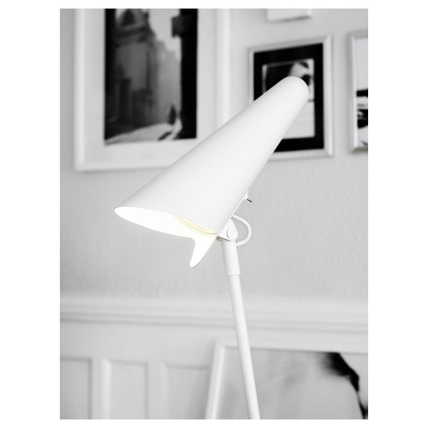 Светильник напольный, светодиодный ИКЕА СТОКГОЛЬМ, белый - фото 5