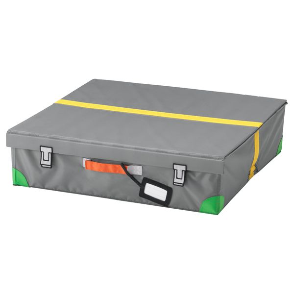 Ящик кроватный ФЛЮТТБАР, темно-серый (58x58x15 см) - фото 1