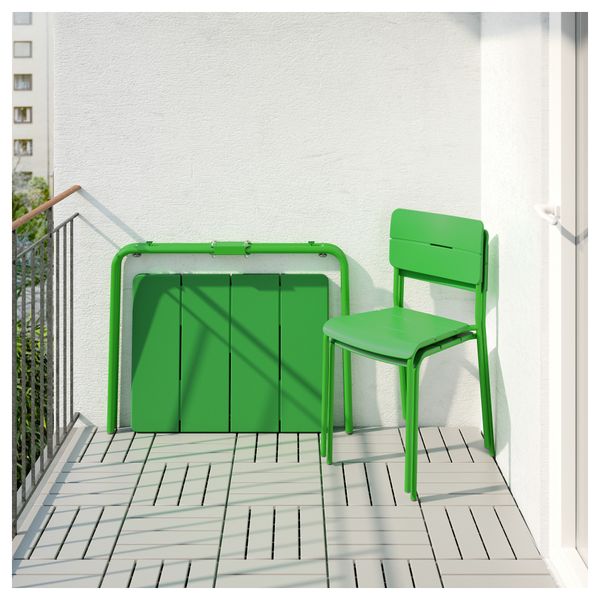 Стол + 2 стула, для сада ВЭДДО, зеленый - фото 3