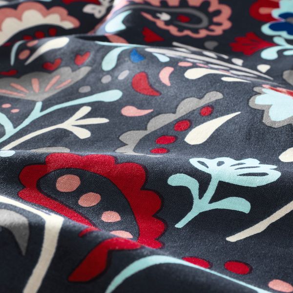 Гардины с прихватом, 1 пара, темно-серый 145x300 см IKEA АННЕМАРЬЯ 904.709.92 - схема-чертеж с размерами