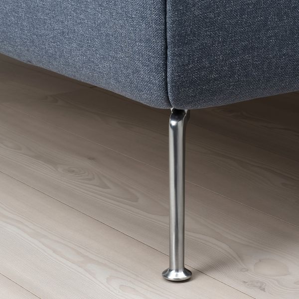 Каркас кровати с обивкой, Гуннаред синий 160x200 см IKEA TUFJORD ТЮФЬЁРД 304.464.10 - фото 6