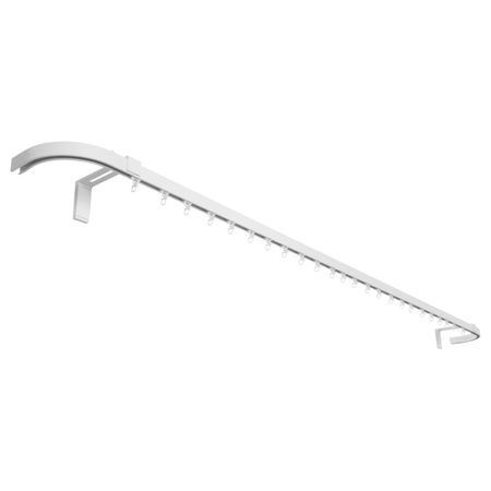 Одинарная гардинная шина, белый IKEA VIDGA ВИДГА 392.039.35
