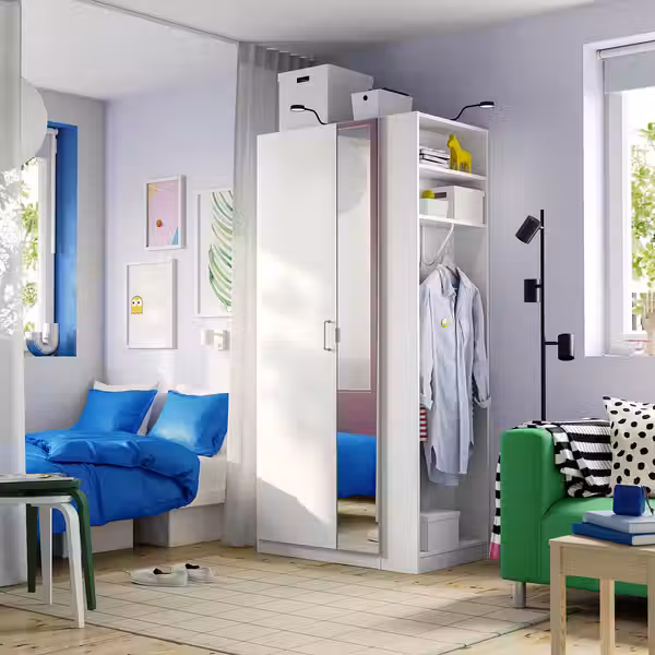 PAX / FORSAND/ÅHEIM Гардероб, комбинация - схема-чертеж с размерами