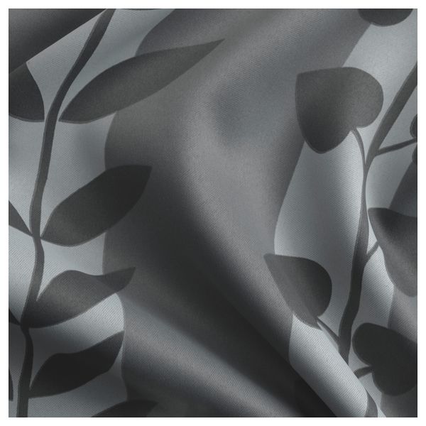 Гардины, блокирующие свет, 1 пара ГУННИ, серый (145x300 см) - схема-чертеж с размерами