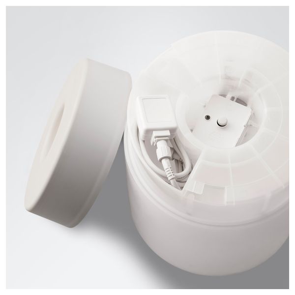 Светодиодная лампа-табурет, для дома/улицы ИКЕА ПС 2014, белый - схема-чертеж с размерами