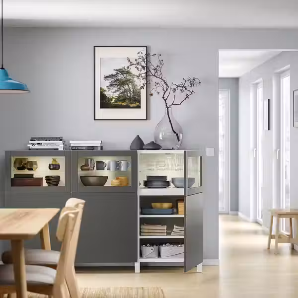 BESTÅ Комбинация для хранения с дверцами - фото 6