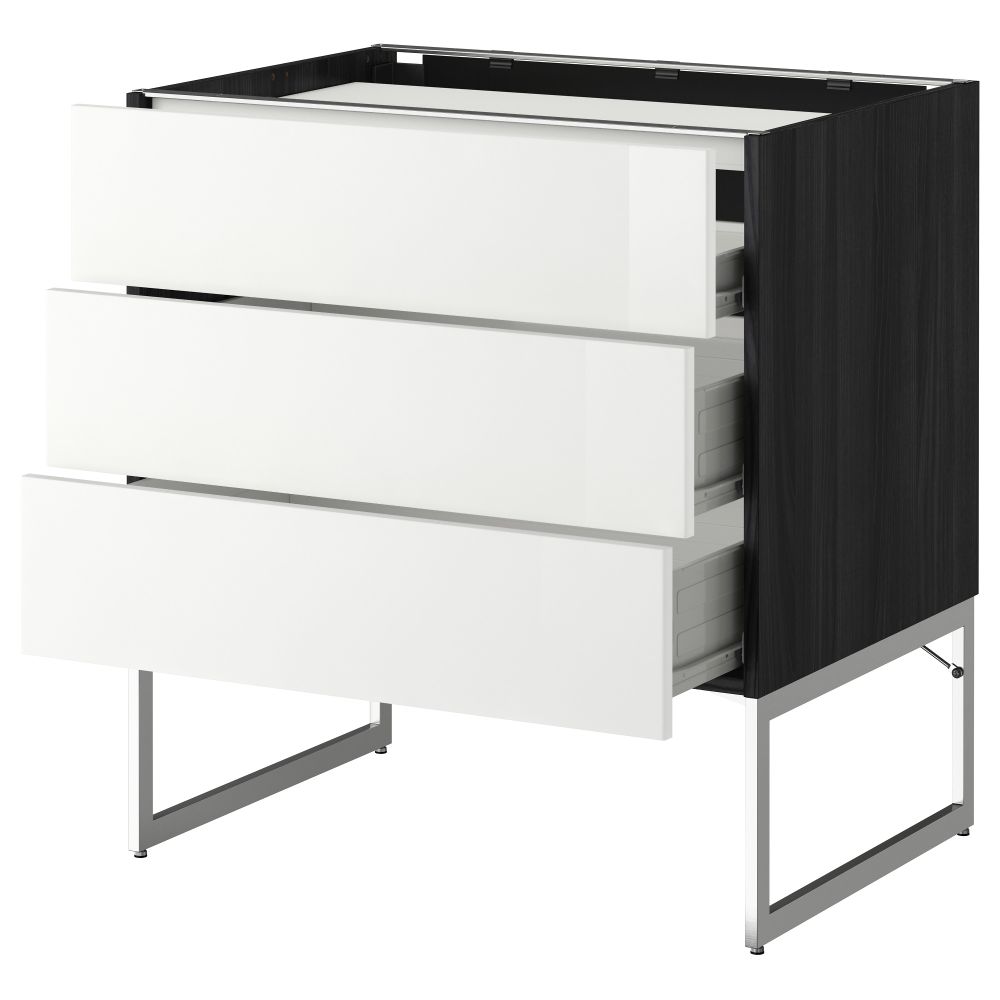 IKEA, вид спереди - схема-чертеж с размерами
