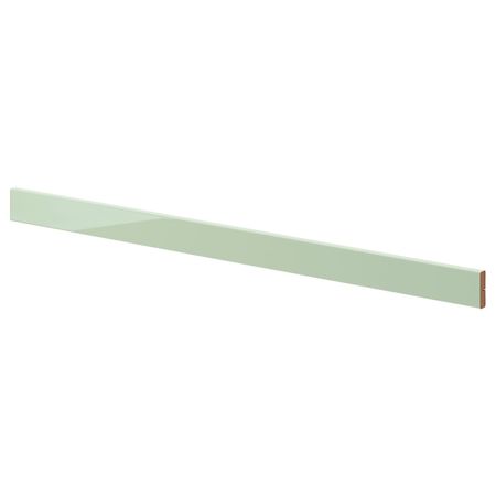 Карниз декоративный закругленный, глянцевый светло-зеленый, 221 см IKEA КАЛЛАРП 404.371.08