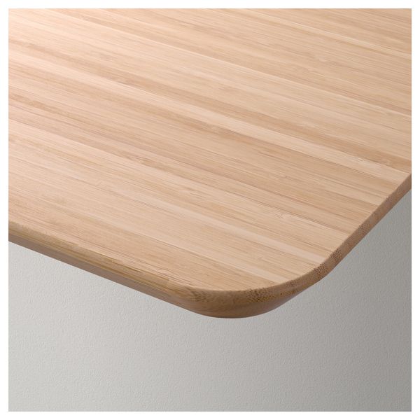 Столешница ХИЛВЕР, бамбук (140x65 см) - схема-чертеж с размерами