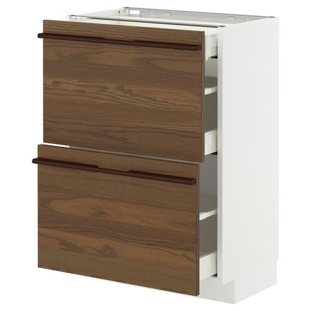 METOD / MAXIMERA Напольный шкаф/2 фасада/3 ящика