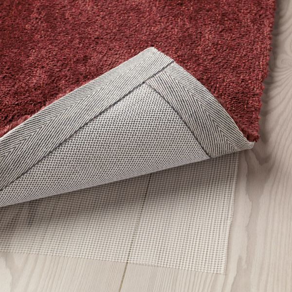 Ковер, короткий ворс, темно-красный 133x195 см IKEA TYVELSE ТЮВЕЛЬСЕ 804.268.48 - схема-чертеж с размерами
