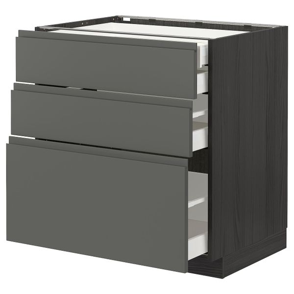 IKEA, вид спереди - схема-чертеж с размерами