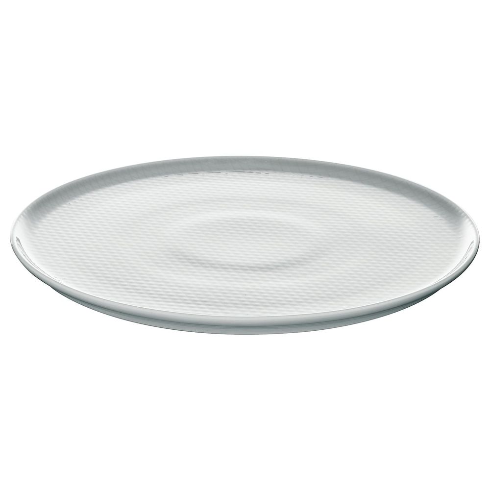 Тарелка, светло-серый 25 см IKEA KRUSTAD КРУСТАД 603.587.32 - фото 1