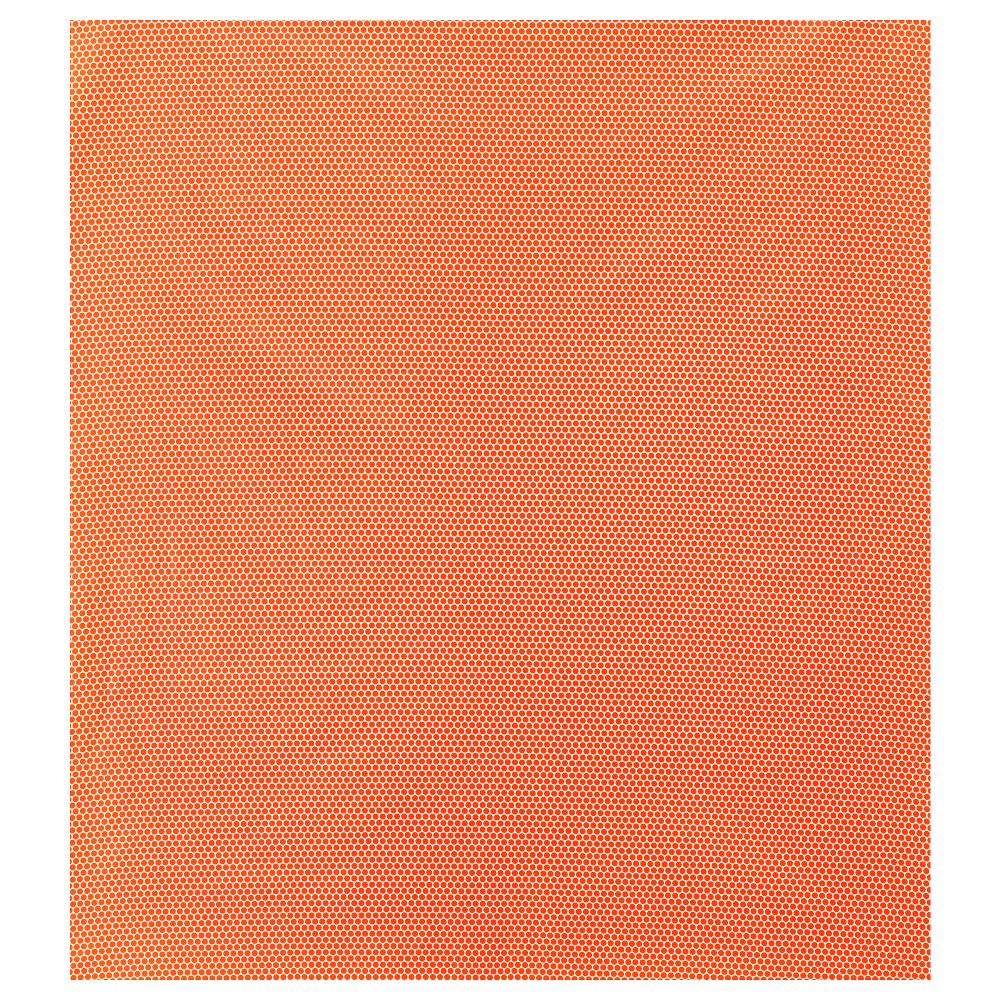 Ткань с пластиковым покрытием СЛОЙБЛОММА, оранжевый (140 см) - фото 1