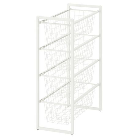 JONAXEL Комбинация д/хранения - белый 25x51x70 см