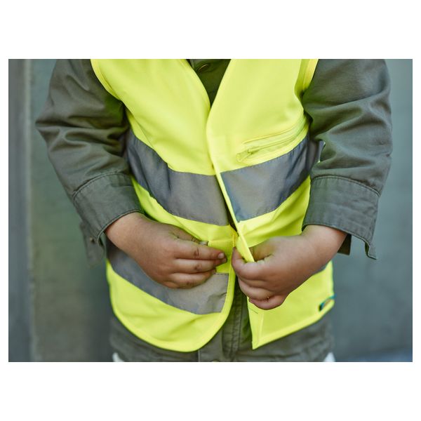 Светоотражающий жилет БЕСКЮДДА, XS, желтый - фото 4