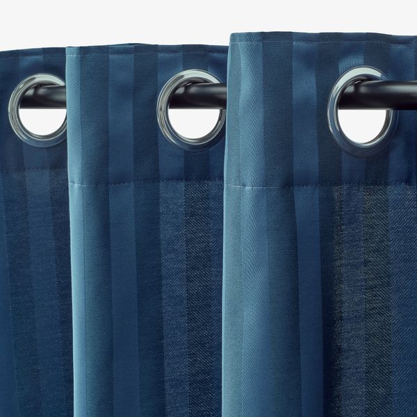 Затемняющие гардины, 2 шт., 145x300 см, синий IKEA MAJRID МАЙРИД 504.698.82 - фото 4