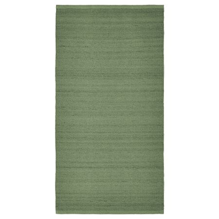 Ковер, безворсовый, зеленый, 80x150 см IKEA TIDTABELL 405.693.87