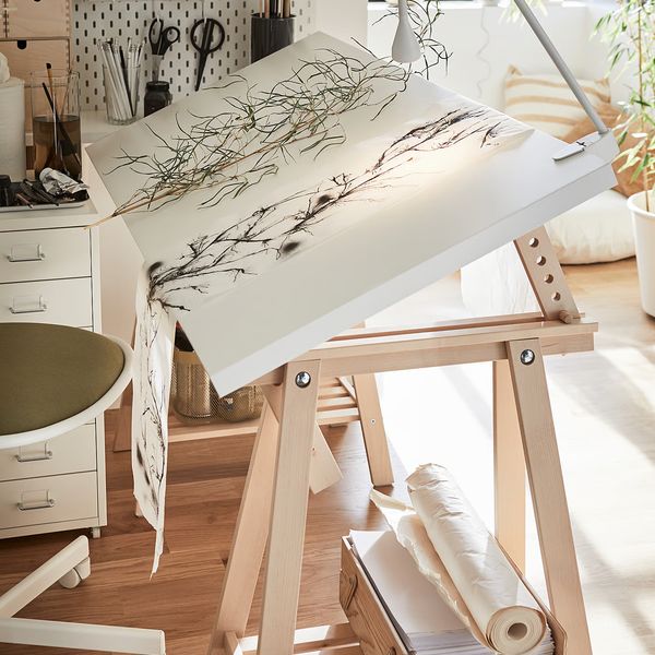 IKEA, дополнительный ракурс - схема-чертеж с размерами