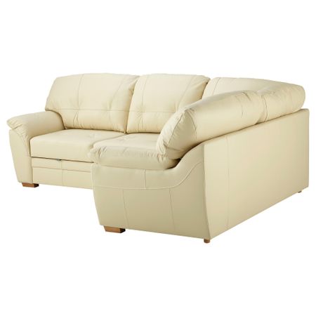 Диван-кровать угловой БЬЁРБУ, правый, бежевый