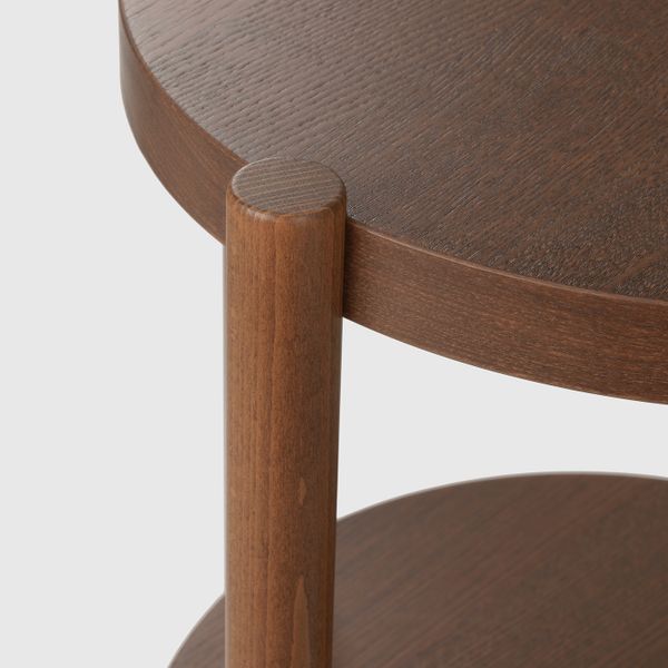 Придиванный столик, коричневый 50 см IKEA LISTERBY ЛИСТЕРБИ 004.090.46 - фото 4