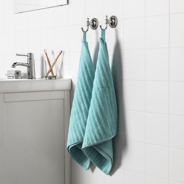 Полотенце, бирюзовый, 50x100 см IKEA ФЛОДАРЕН 403.813.09 - фото 2