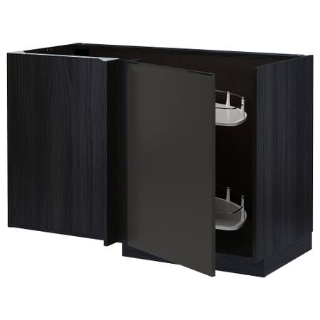 Угловой Напольный шкаф с выдвижной секцией IKEA METOD МЕТОД 494.953.30
