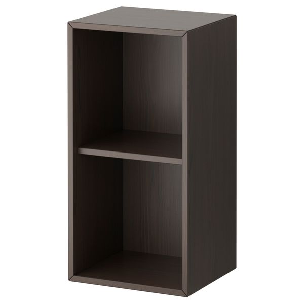 Навесной шкафчик ВЭЛЬЕ, коричневый (68x35 см) - фото 1